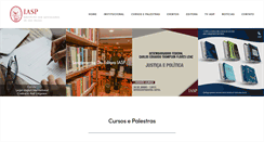 Desktop Screenshot of iasp.org.br
