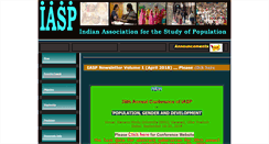 Desktop Screenshot of iasp.ac.in