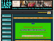 Tablet Screenshot of iasp.ac.in